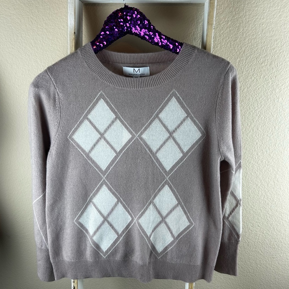 NWT Magaschoni Cashmere Sweater Sz Small